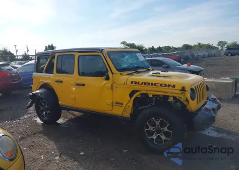 2021 Jeep Wrangler Unlimited Rubicon 4X4 z USA, uszkodzony, nr VIN 1C4JJXFM0MW520156